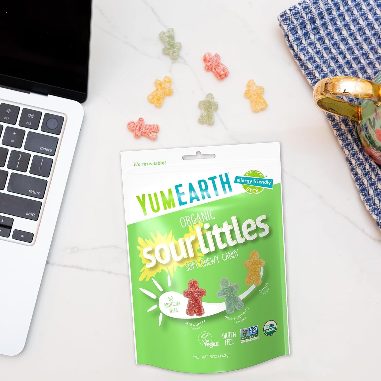 YumEarth | Organic Sour Littles Chewy Candy | 5 oz Bag