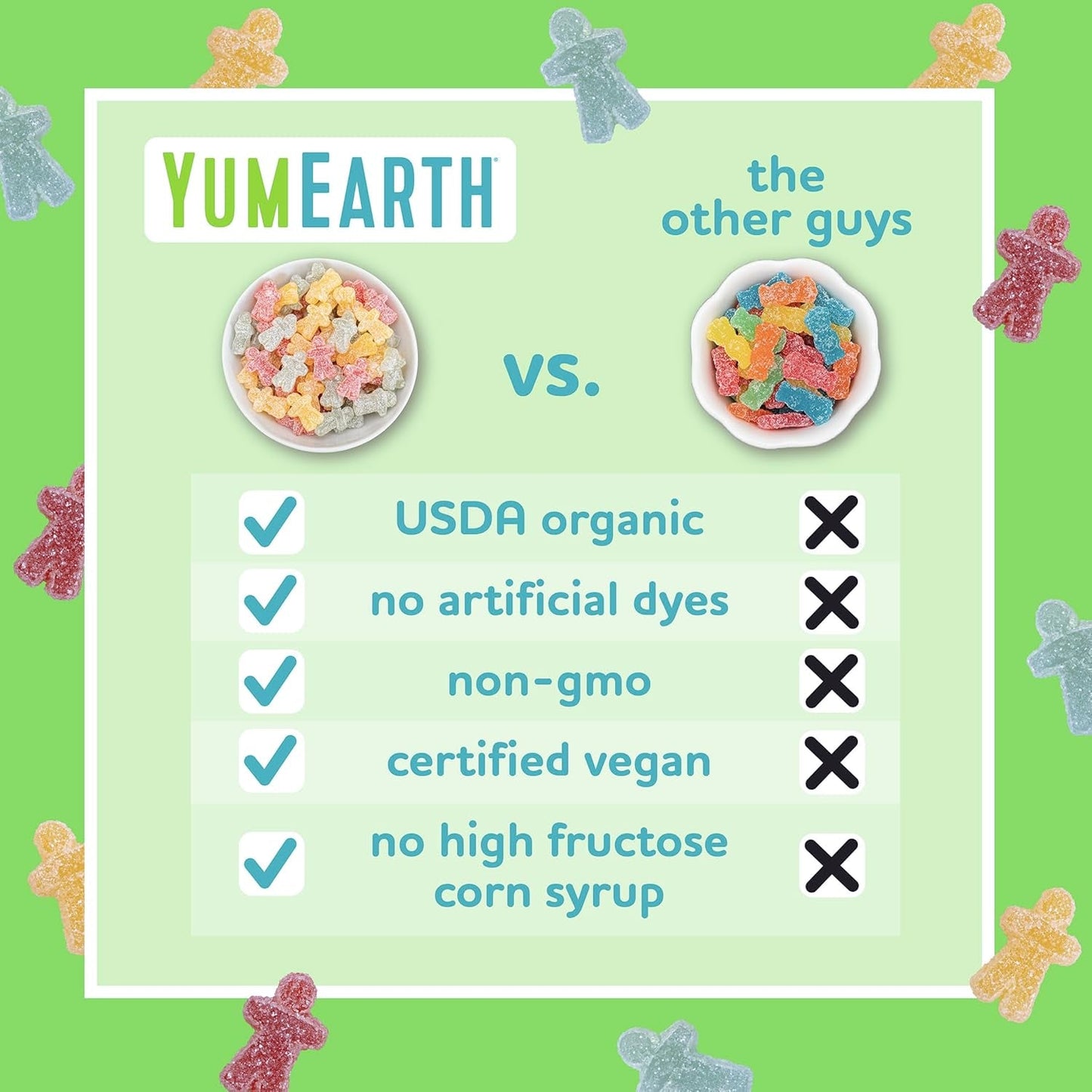 YumEarth | Organic Sour Littles Chewy Candy | 5 oz Bag