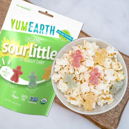 YumEarth | Organic Sour Littles Chewy Candy | 5 oz Bag