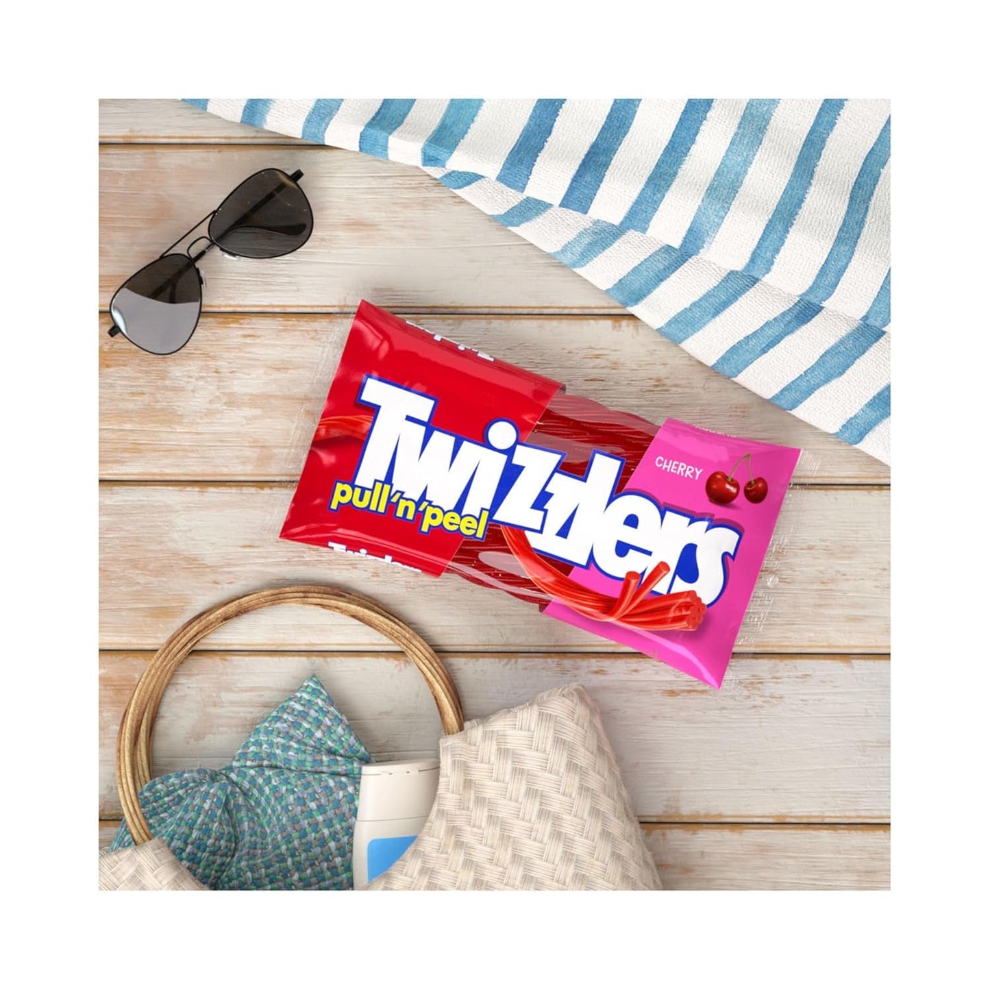 TWIZZLERS | Twists, Bites and PULL 'N' PEEL | Cherry and Rainbow