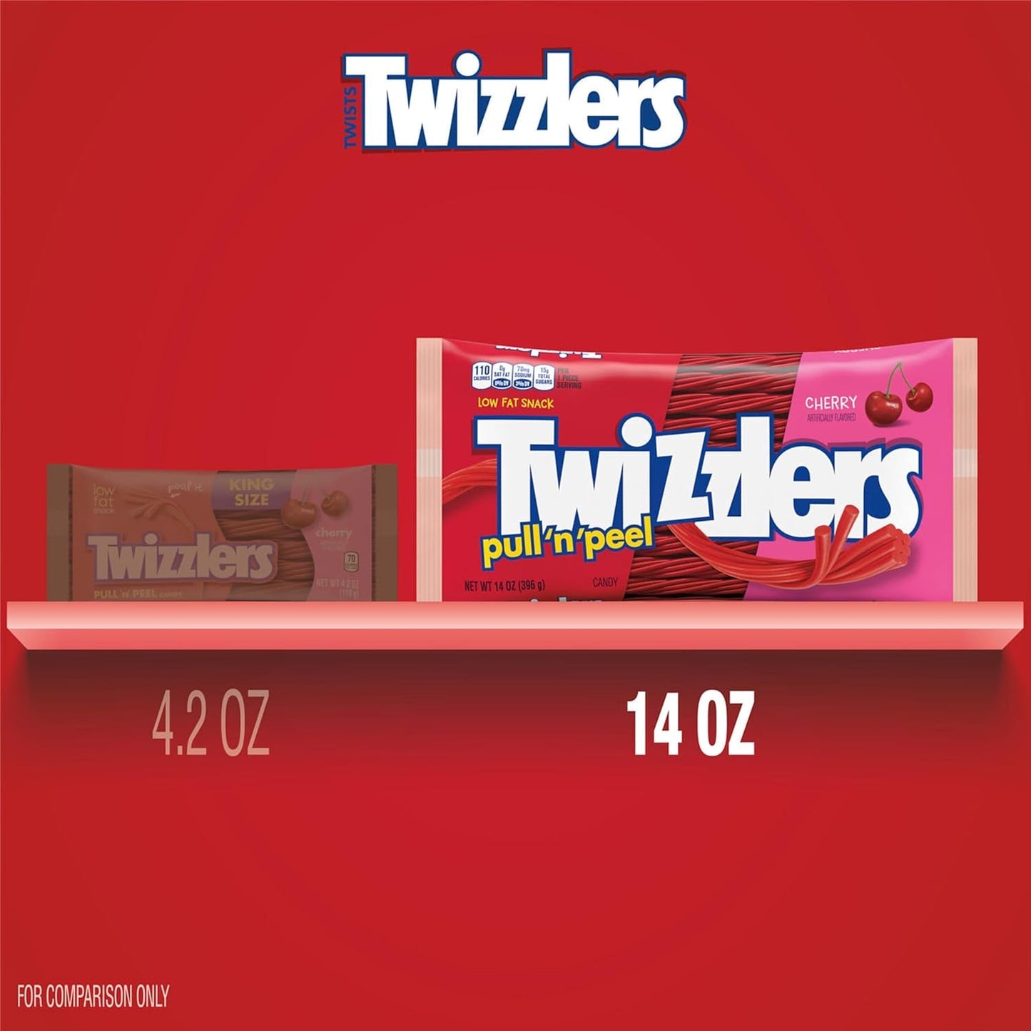 TWIZZLERS | Twists, Bites and PULL 'N' PEEL | Cherry and Rainbow