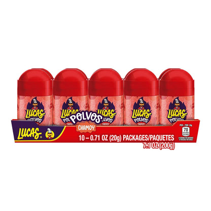 LUCAS | POLVOS | Powder and HOT Liquid (Watermelon and Chamoy)