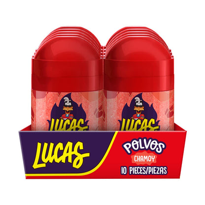 LUCAS | POLVOS | Powder and HOT Liquid (Watermelon and Chamoy)