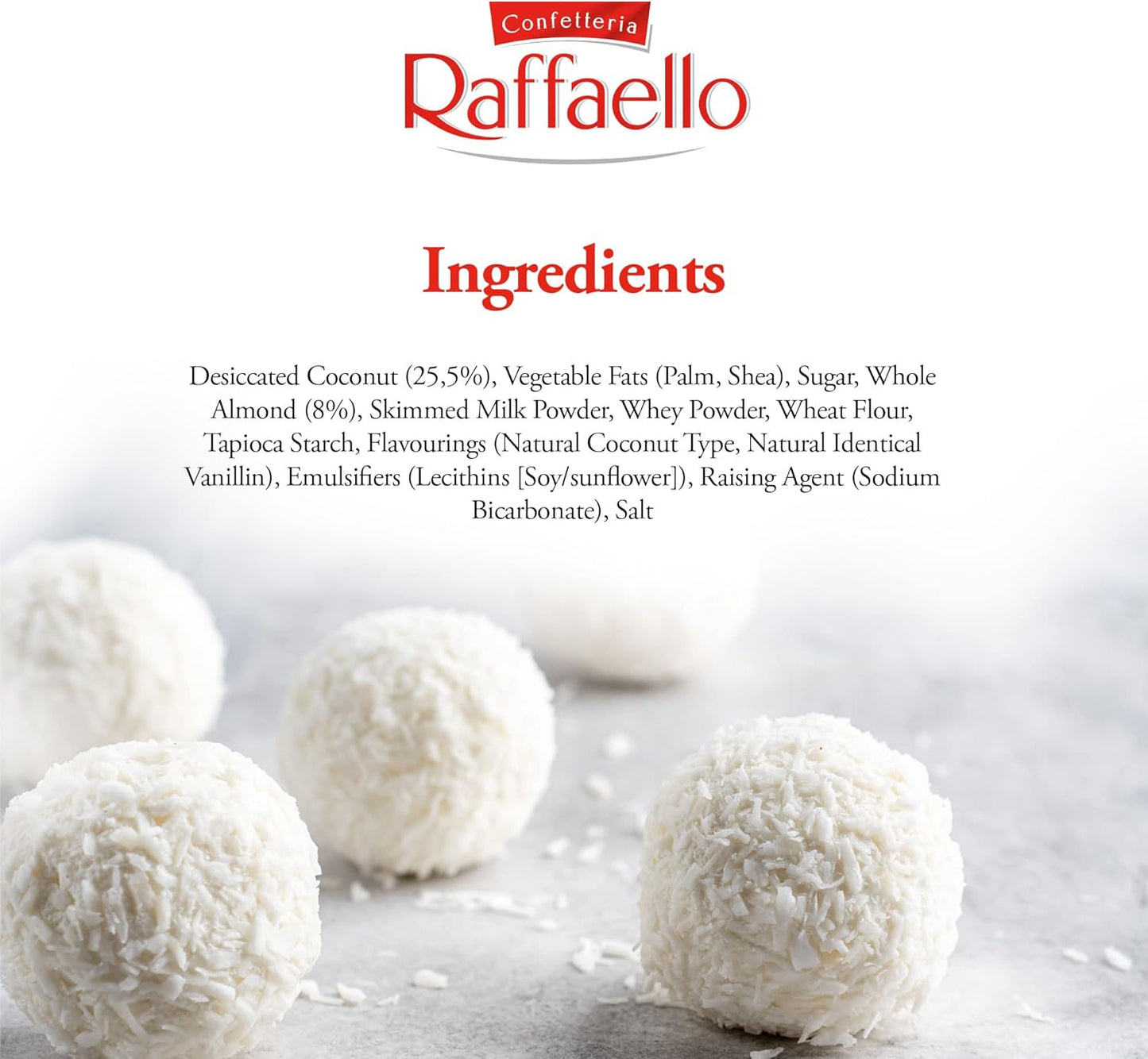 Ferrero Rocher Raffaello - Premium White Almond, Cream & Coconut Treat