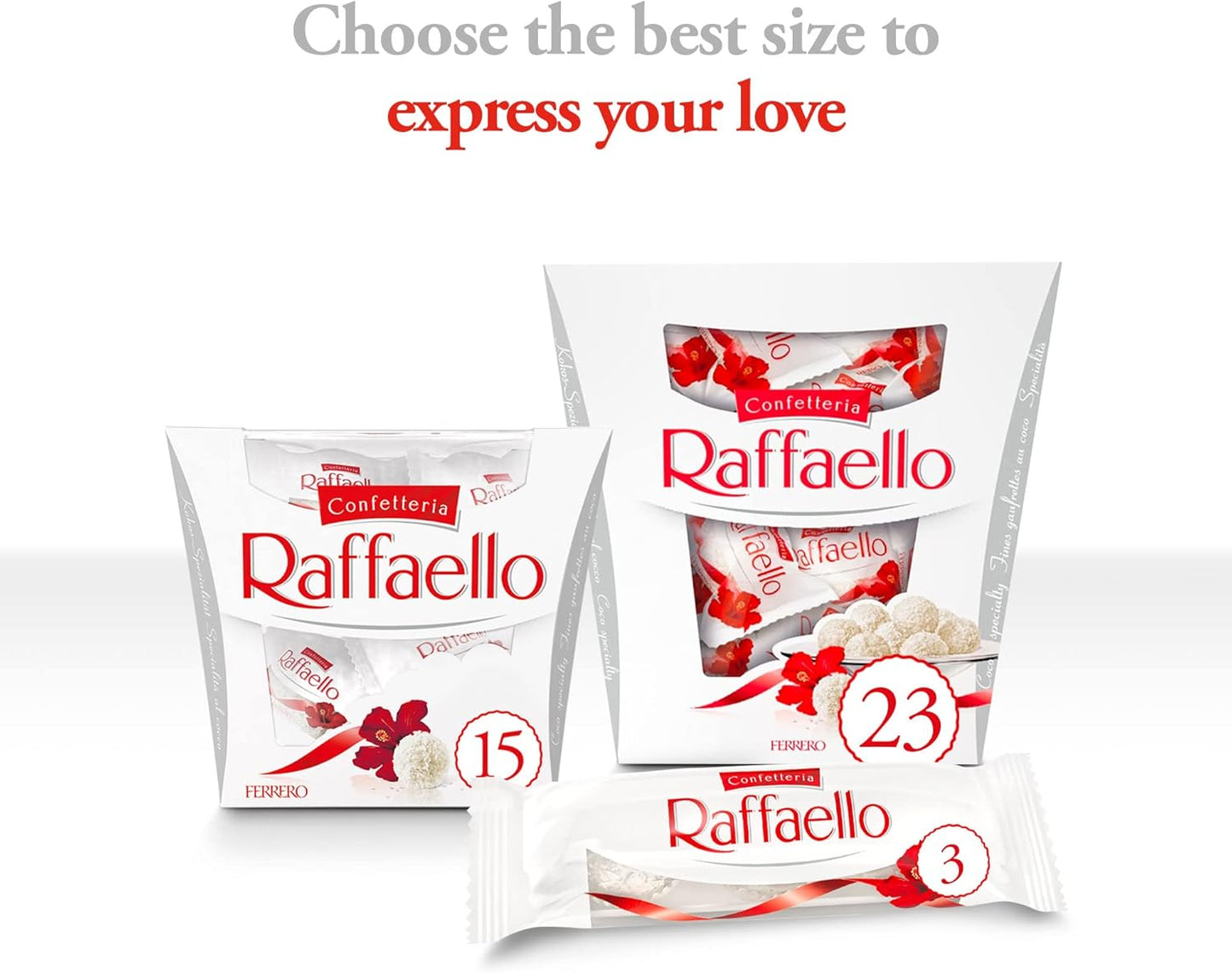 Ferrero Rocher Raffaello - Premium White Almond, Cream & Coconut Treat
