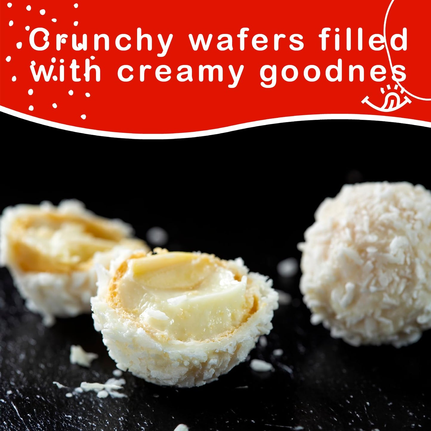 Ferrero Rocher Raffaello - Premium White Almond, Cream & Coconut Treat