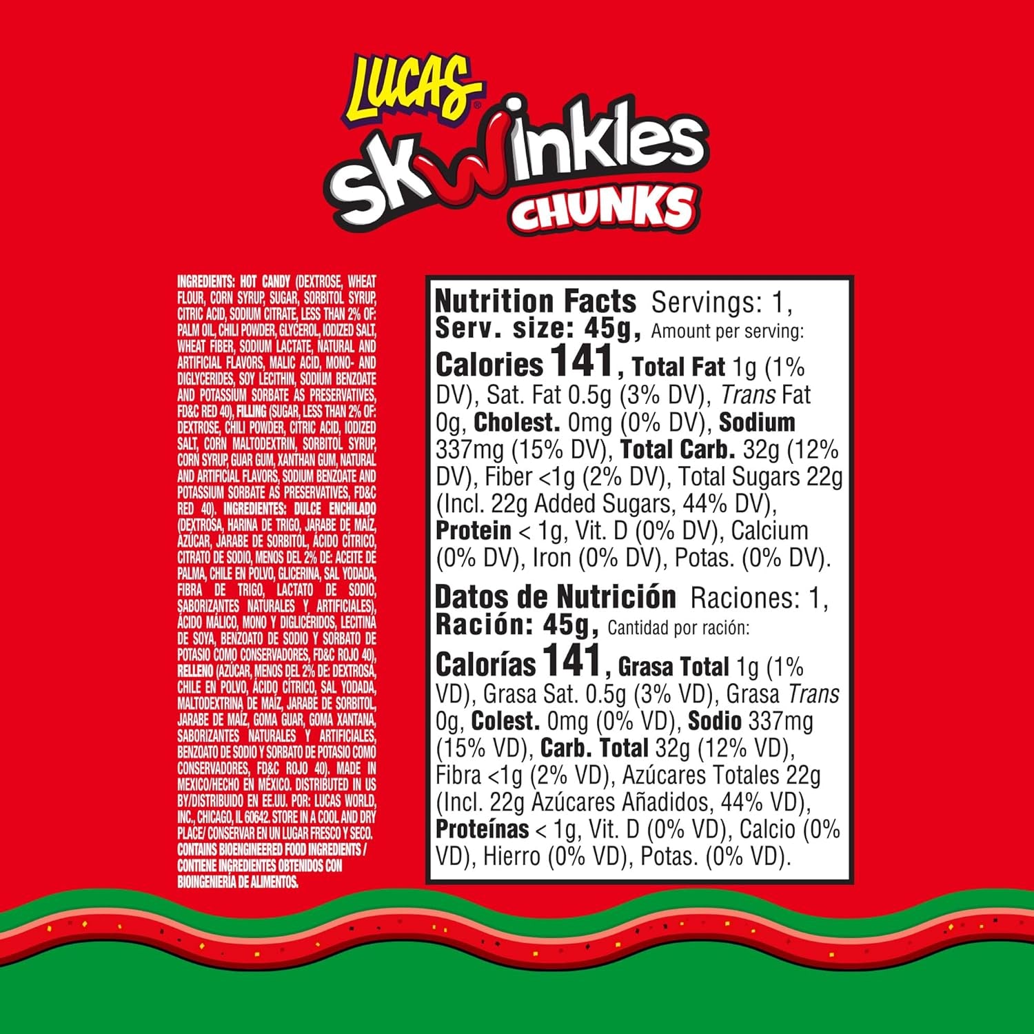 LUCAS | SKWINKLES, Skwinklote and Chunks (Multiple Flavors)