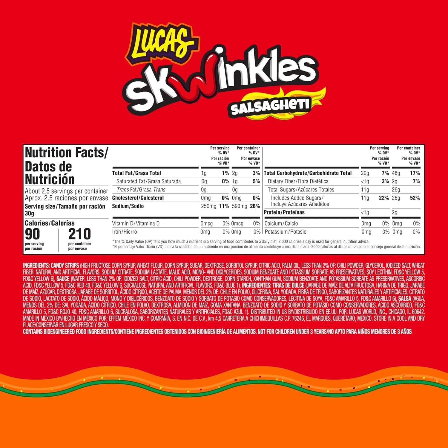 LUCAS | SKWINKLES, Skwinklote and Chunks (Multiple Flavors)