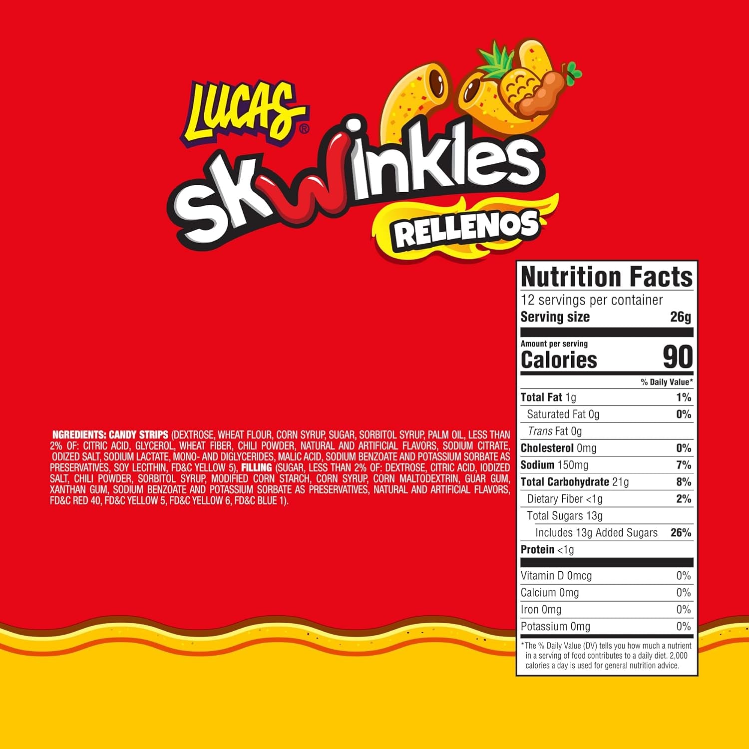 LUCAS | SKWINKLES, Skwinklote and Chunks (Multiple Flavors)