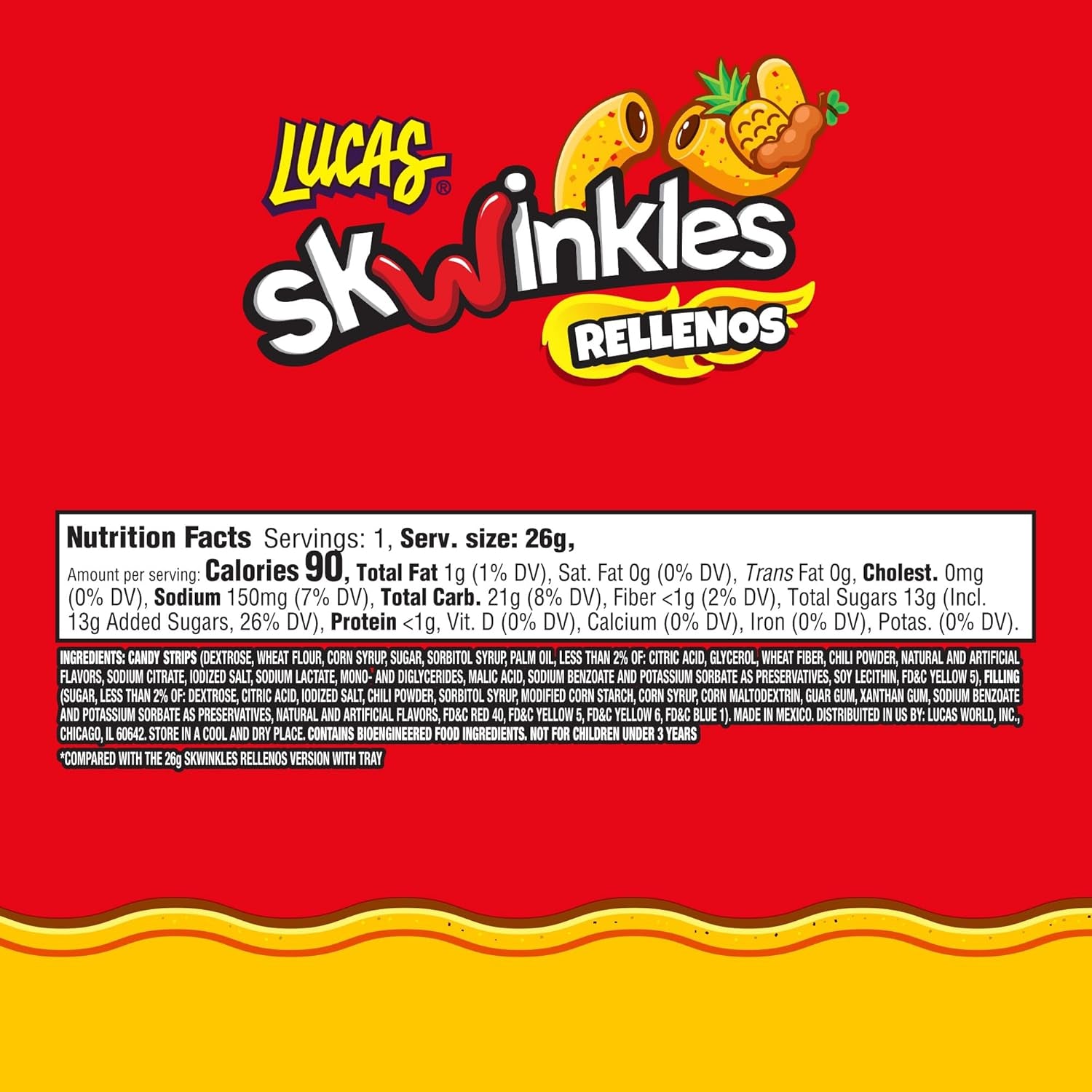 LUCAS | SKWINKLES, Skwinklote and Chunks (Multiple Flavors)
