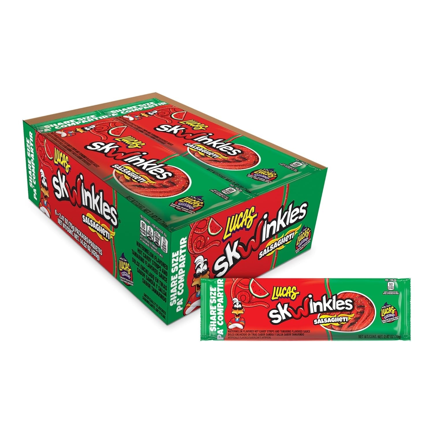 LUCAS | SKWINKLES, Skwinklote and Chunks (Multiple Flavors)
