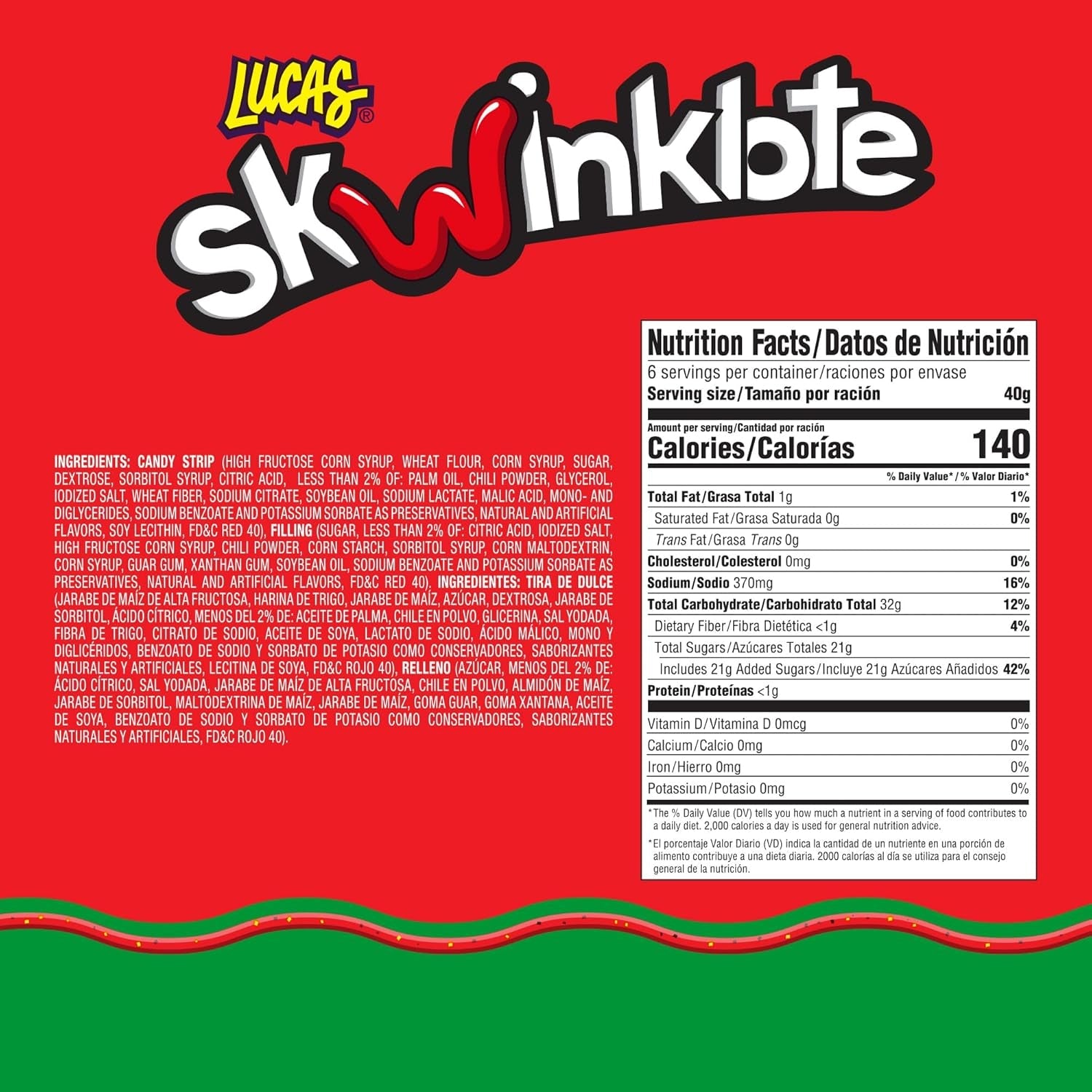 LUCAS | SKWINKLES, Skwinklote and Chunks (Multiple Flavors)
