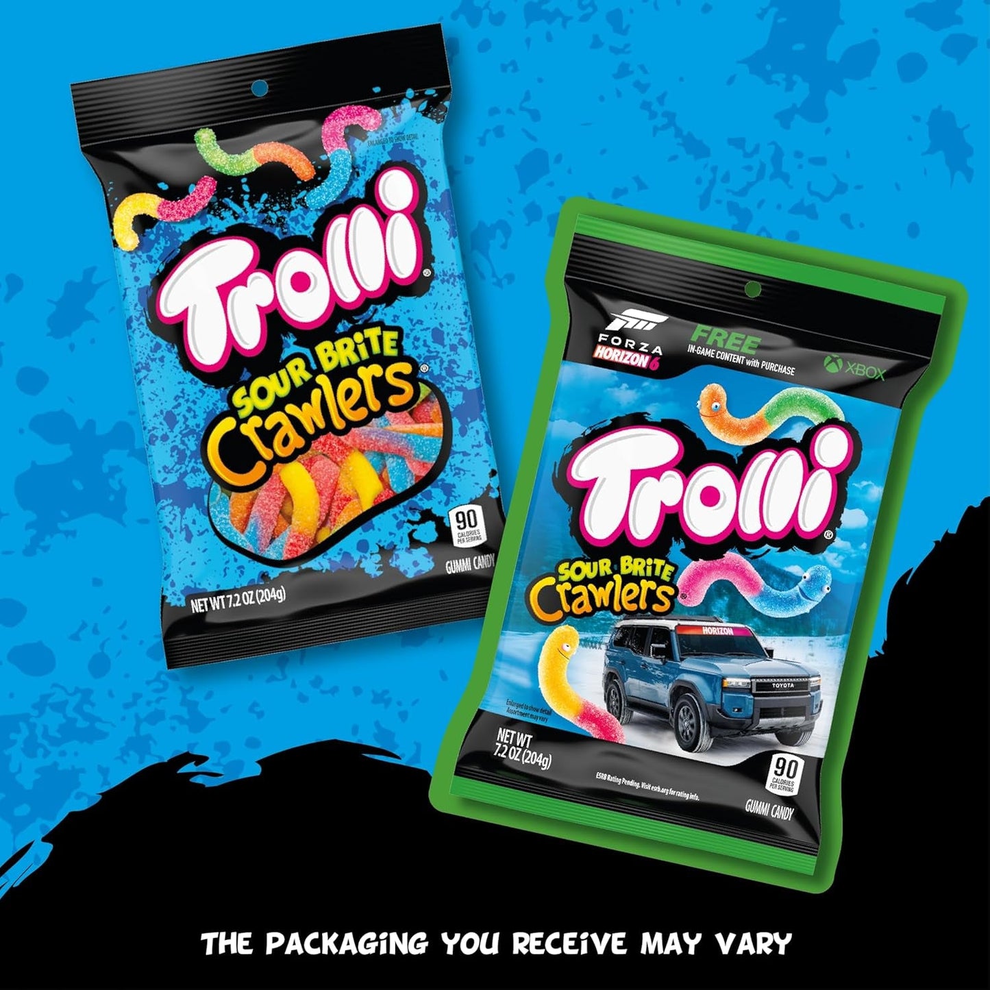 TROLLI | Sour Brite, Duo and Electric Crawlers | Gummy Worms