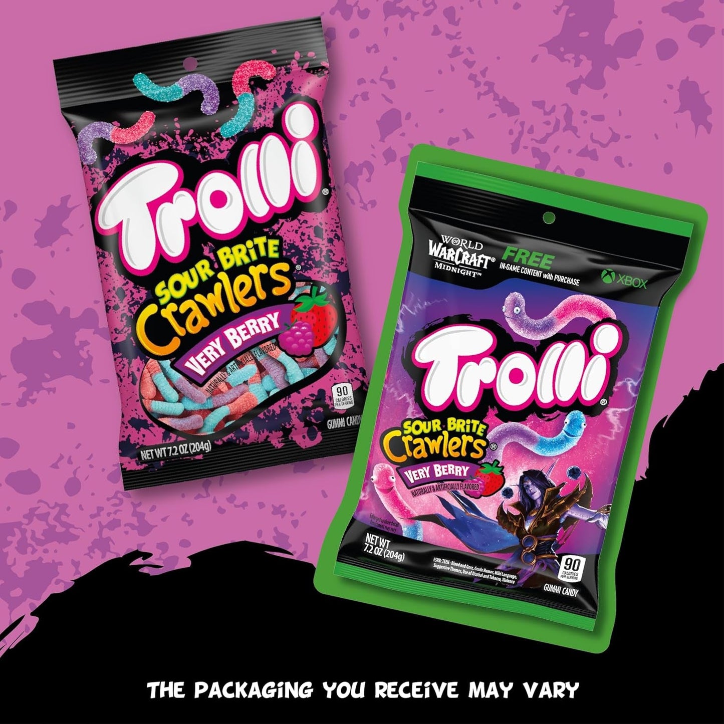TROLLI | Sour Brite, Duo and Electric Crawlers | Gummy Worms