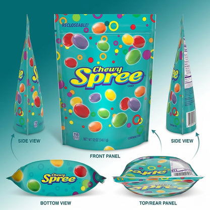 Wonka Spree | Original Hard Candy Resealable Bag and Theatre Box