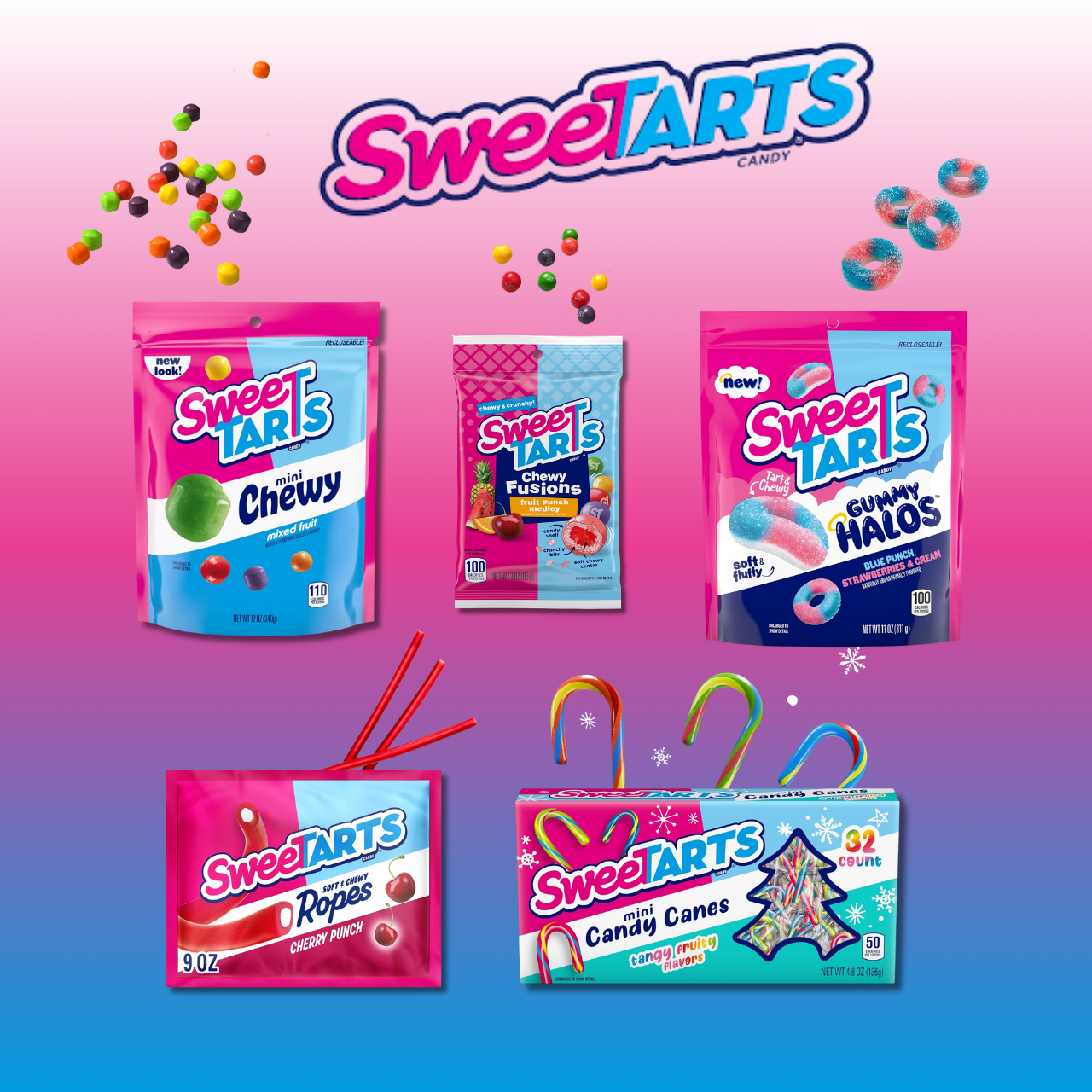 SweeTARTS | Ropes and Gummies | Multiple Flavors