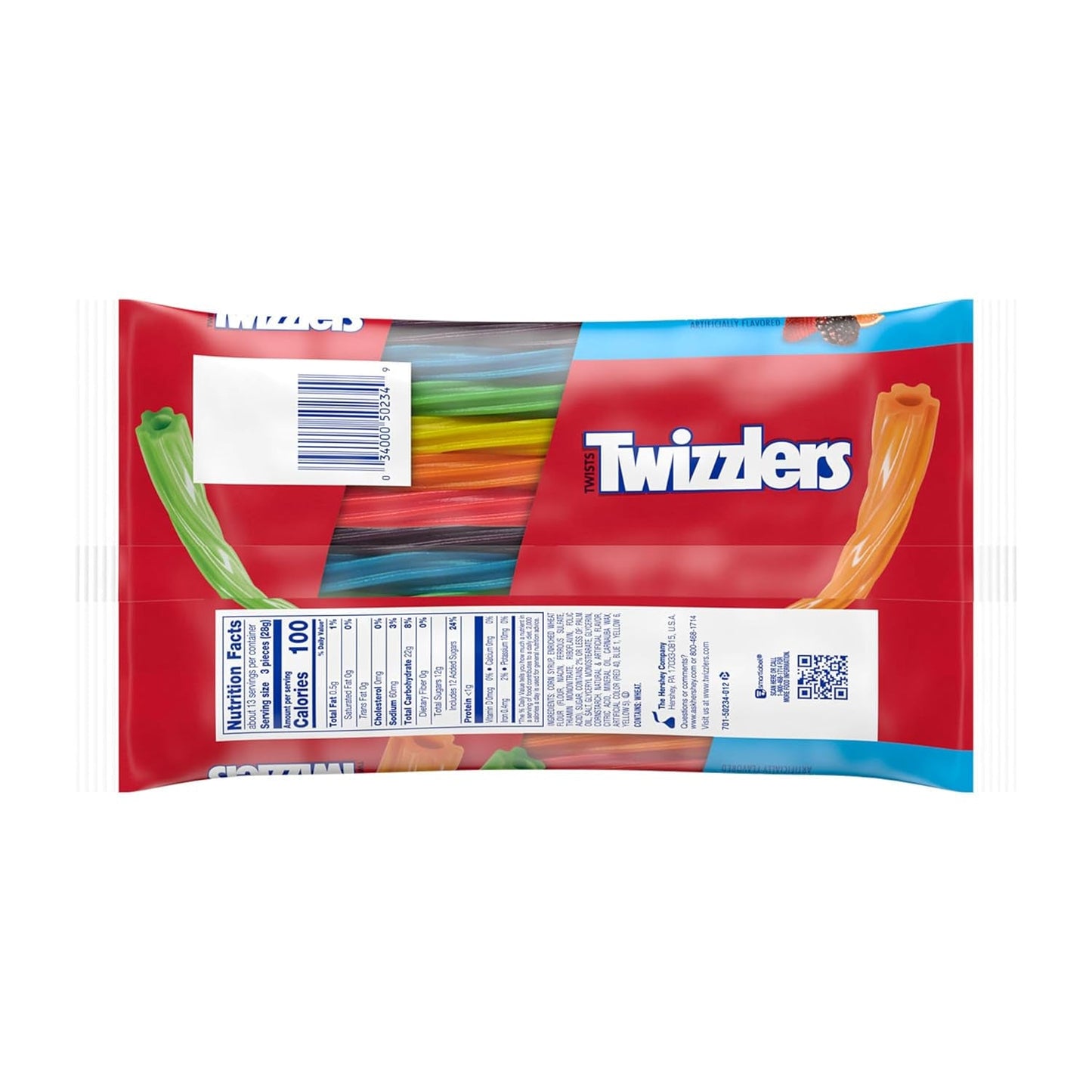 TWIZZLERS | Twists, Bites and PULL 'N' PEEL | Cherry and Rainbow