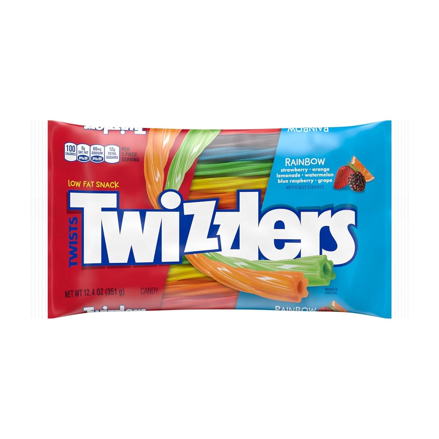 TWIZZLERS | Twists, Bites and PULL 'N' PEEL | Cherry and Rainbow