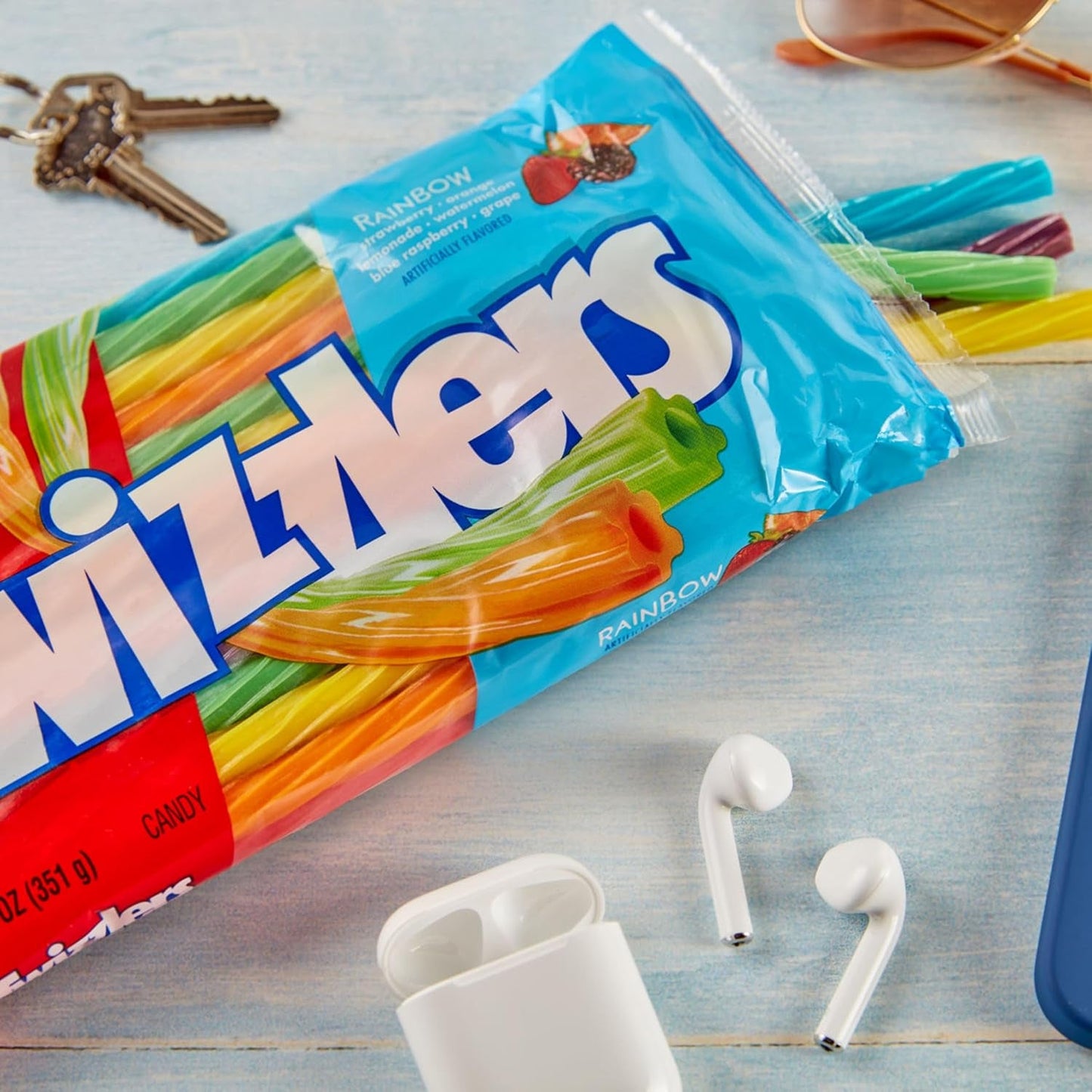 TWIZZLERS | Twists, Bites and PULL 'N' PEEL | Cherry and Rainbow