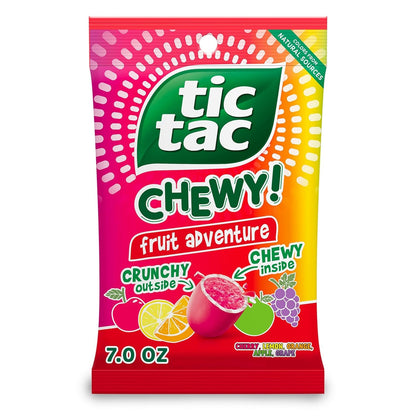 TIC TAC CHEWY! | Fruit Adventure Candy | 7 oz