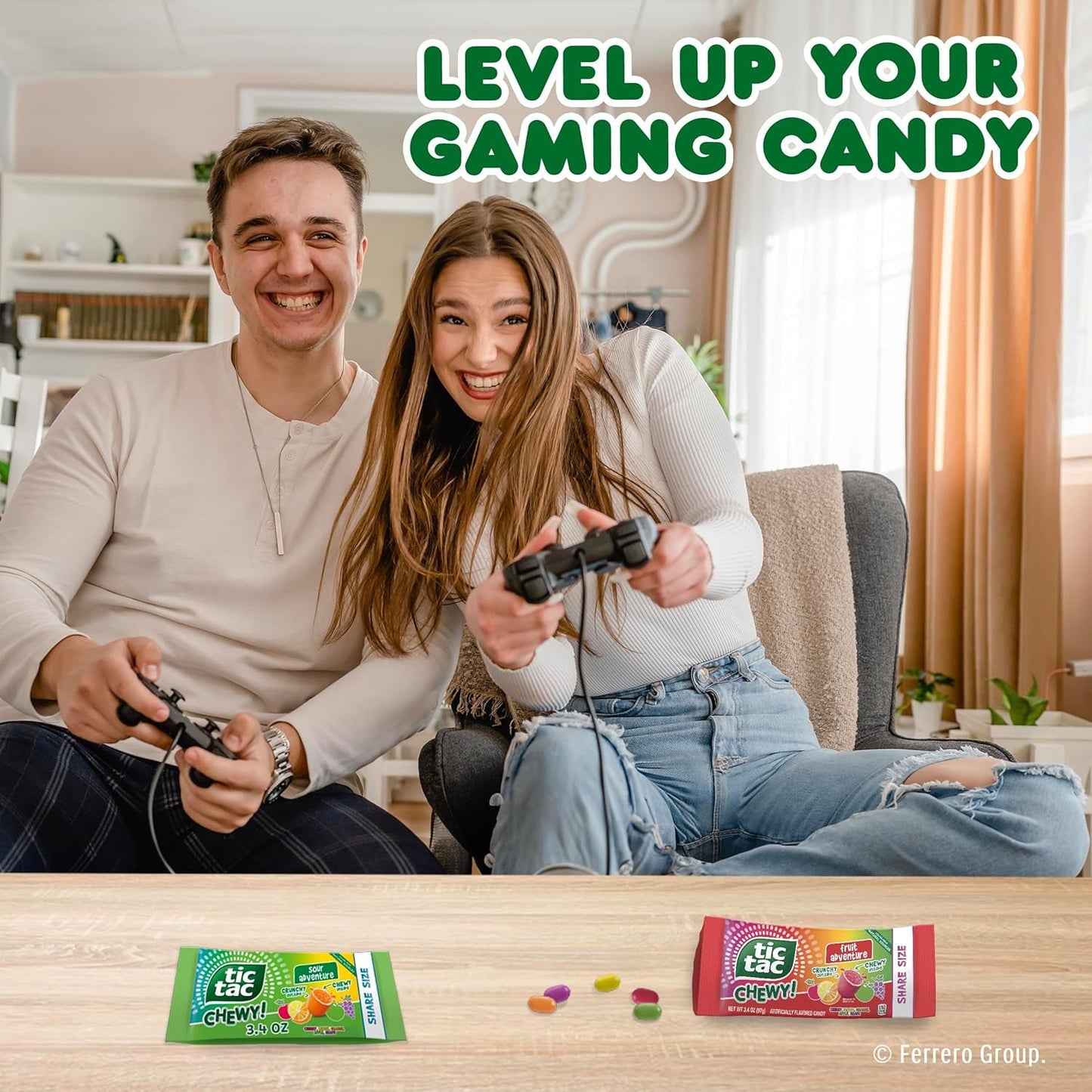 TIC TAC CHEWY! | Fruit Adventure Candy | 7 oz