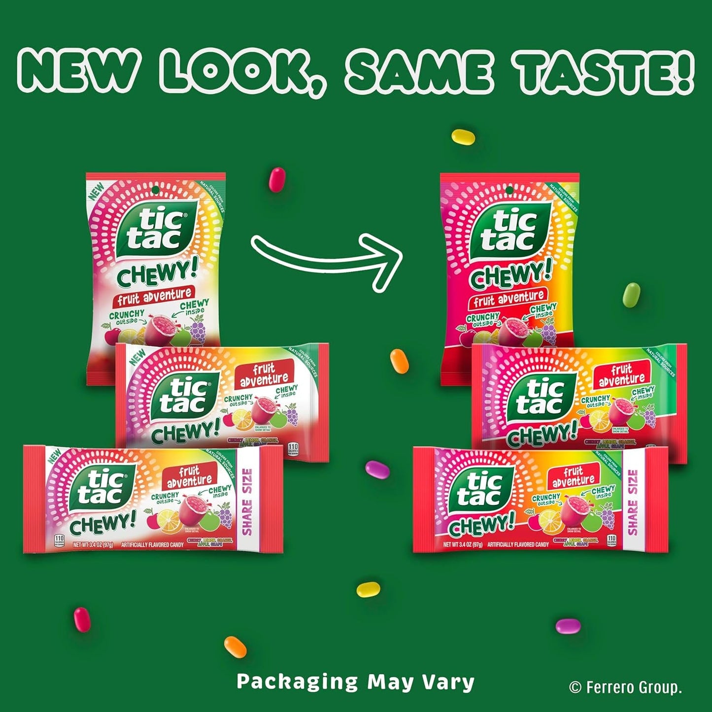 TIC TAC CHEWY! | Fruit Adventure Candy | 7 oz