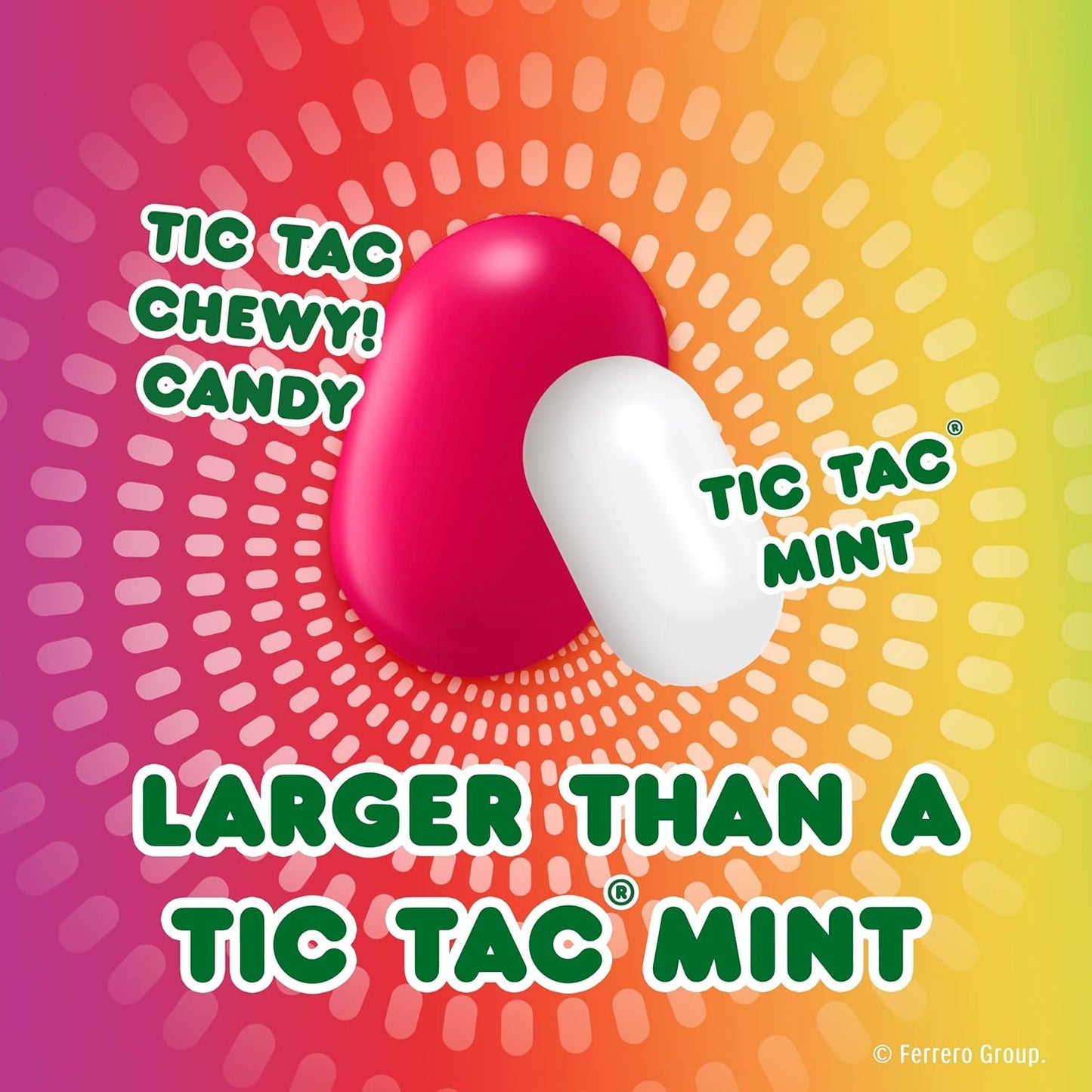 TIC TAC CHEWY! | Fruit Adventure Candy | 7 oz