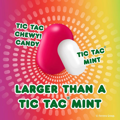 TIC TAC CHEWY! | Fruit Adventure Candy | 7 oz