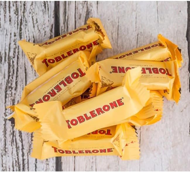 Toblerone Tiny - Mini Swiss Milk Chocolate with Honey and Almond Nougat