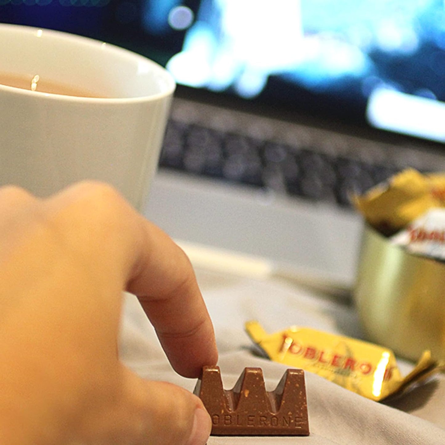 Toblerone Tiny - Mini Swiss Milk Chocolate with Honey and Almond Nougat