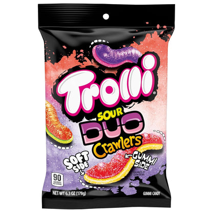 TROLLI | Sour Brite, Duo and Electric Crawlers | Gummy Worms