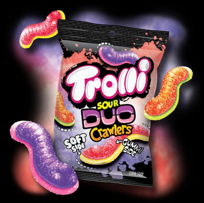 TROLLI | Sour Brite, Duo and Electric Crawlers | Gummy Worms