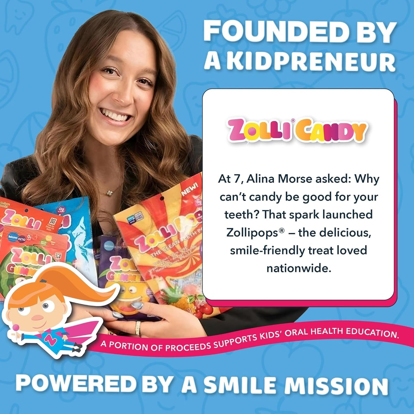 Zollipops | Clean Teeth Zolli Drops, Lollipops and Taffy | Sugar Free | Multi-Flavors