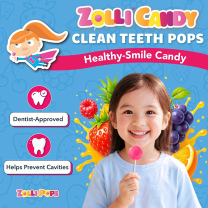 Zollipops | Clean Teeth Zolli Drops, Lollipops and Taffy | Sugar Free | Multi-Flavors
