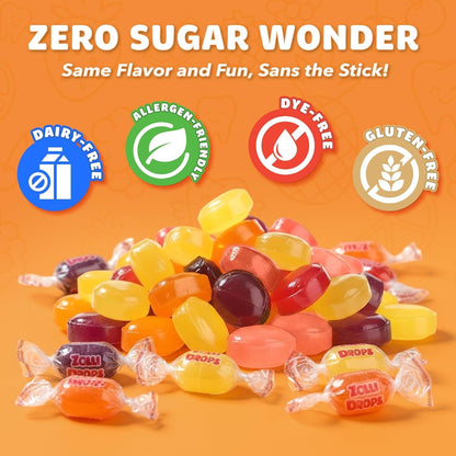 Zollipops | Clean Teeth Zolli Drops, Lollipops and Taffy | Sugar Free | Multi-Flavors