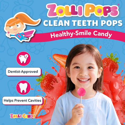 Zollipops | Clean Teeth Zolli Drops, Lollipops and Taffy | Sugar Free | Multi-Flavors