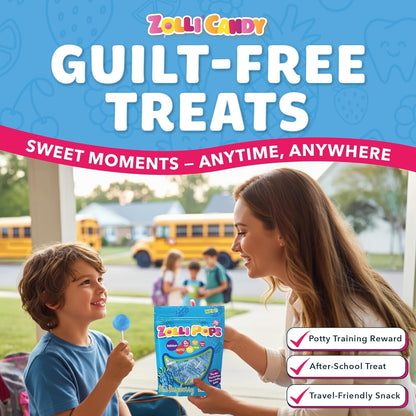 Zollipops | Clean Teeth Zolli Drops, Lollipops and Taffy | Sugar Free | Multi-Flavors