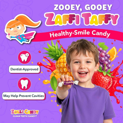 Zollipops | Clean Teeth Zolli Drops, Lollipops and Taffy | Sugar Free | Multi-Flavors
