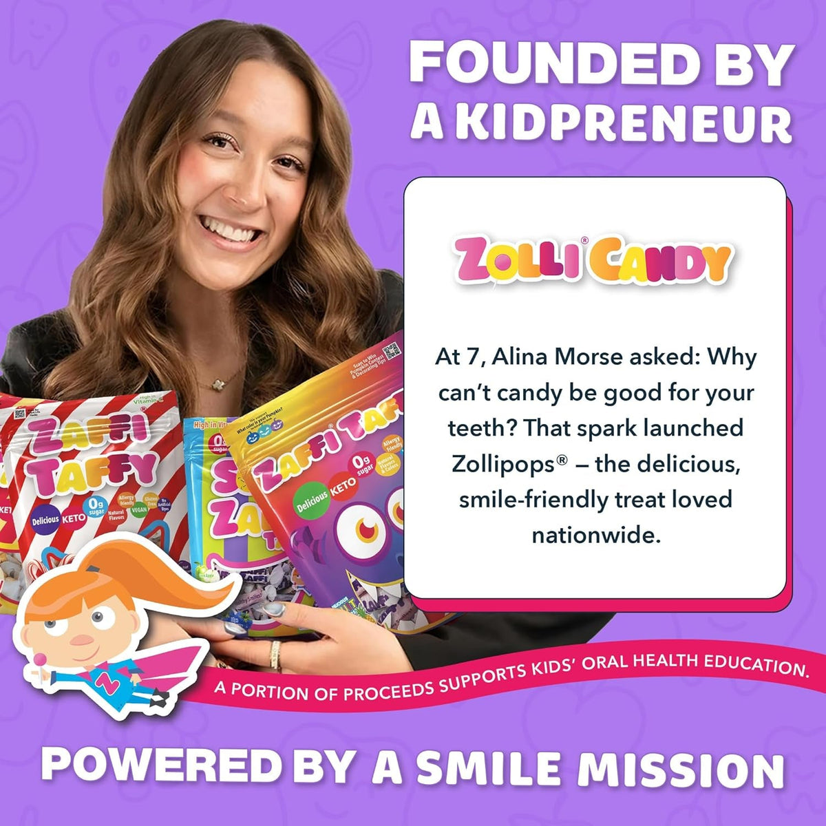 Zollipops | Clean Teeth Zolli Drops, Lollipops and Taffy | Sugar Free | Multi-Flavors
