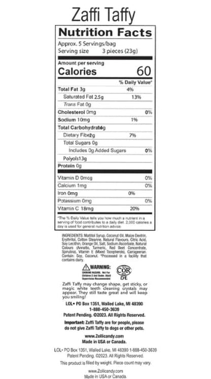 Zollipops | Clean Teeth Zolli Drops, Lollipops and Taffy | Sugar Free | Multi-Flavors