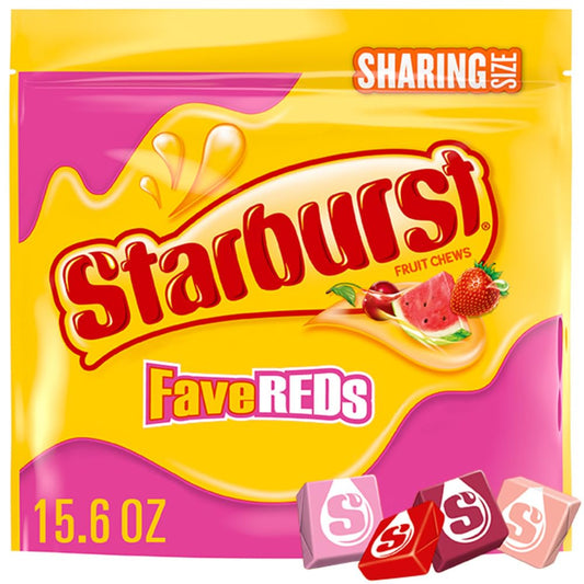 Favereds Fruit Chews Candy, Chewy Candy, 15.6 Oz Sharing Size