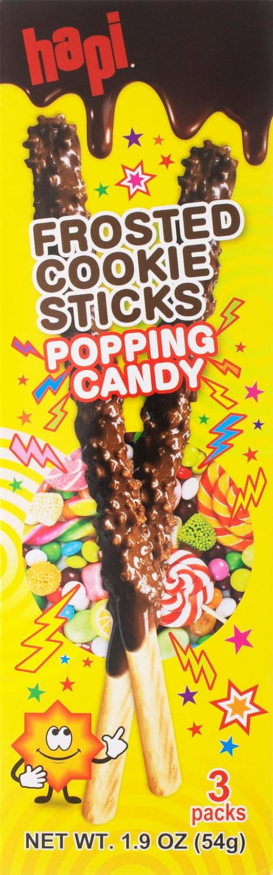 Frosted Cookie Sticks Popping Candy 1.9 Oz (Pack of 1)